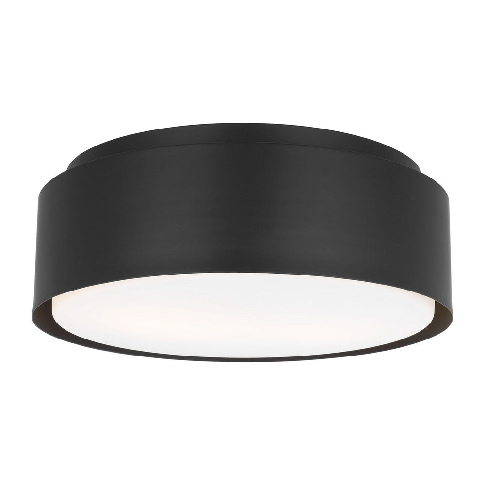 Visual Comfort Studio Canada - Two Light Flush Mount - Dartmore - Midnight Black- Union Lighting Luminaires Decor
