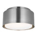 Visual Comfort Studio Canada - One Light Flush Mount - Dartmore - Brushed Nickel- Union Lighting Luminaires Decor