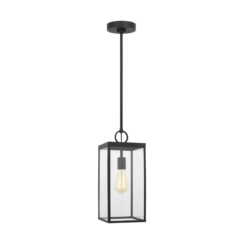 Visual Comfort Studio Canada - One Light Pendant - Howell - Textured Black- Union Lighting Luminaires Decor