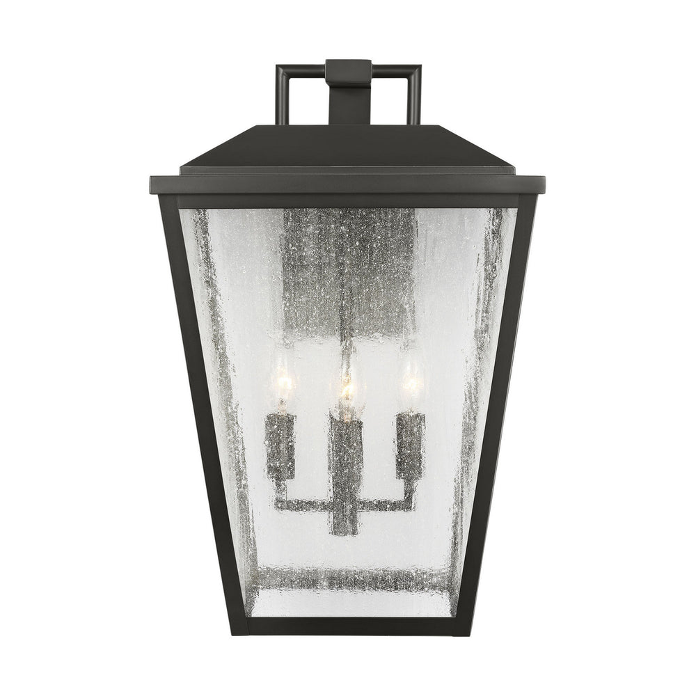 Visual Comfort Studio Canada - Four Light Wall Lantern - Kennewick - Antique Bronze- Union Lighting Luminaires Decor