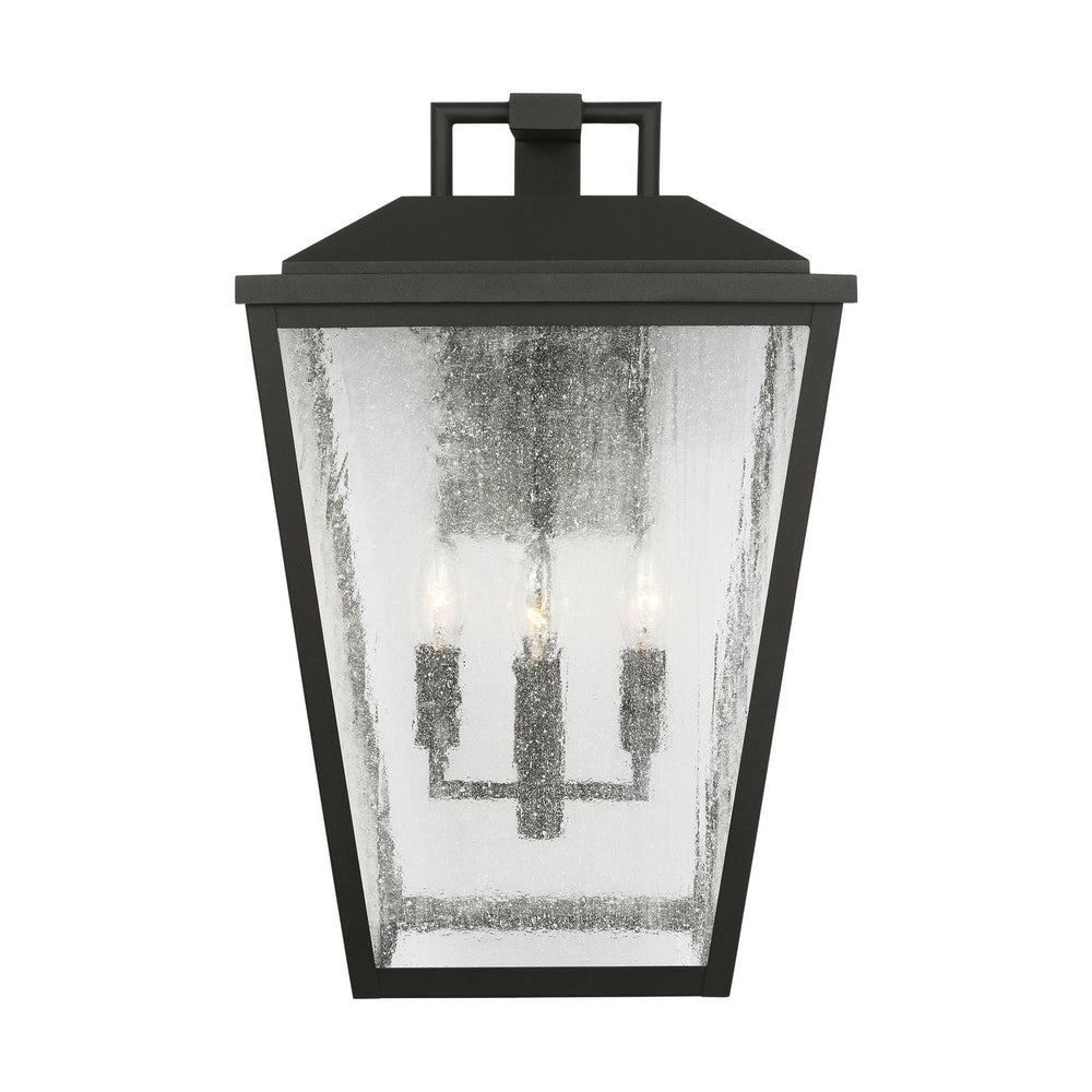 Visual Comfort Studio Canada - Four Light Wall Lantern - Kennewick - Textured Black- Union Lighting Luminaires Decor