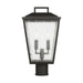 Visual Comfort Studio Canada - Two Light Post Mount - Kennewick - Textured Black- Union Lighting Luminaires Decor