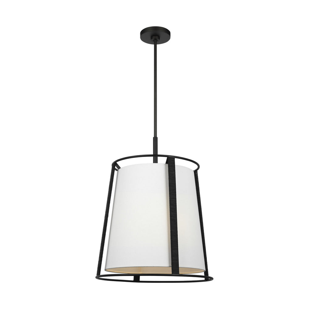 Visual Comfort Studio Canada - Two Light Pendant - Cortes - Midnight Black- Union Lighting Luminaires Decor