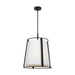 Visual Comfort Studio Canada - Two Light Pendant - Cortes - Midnight Black- Union Lighting Luminaires Decor