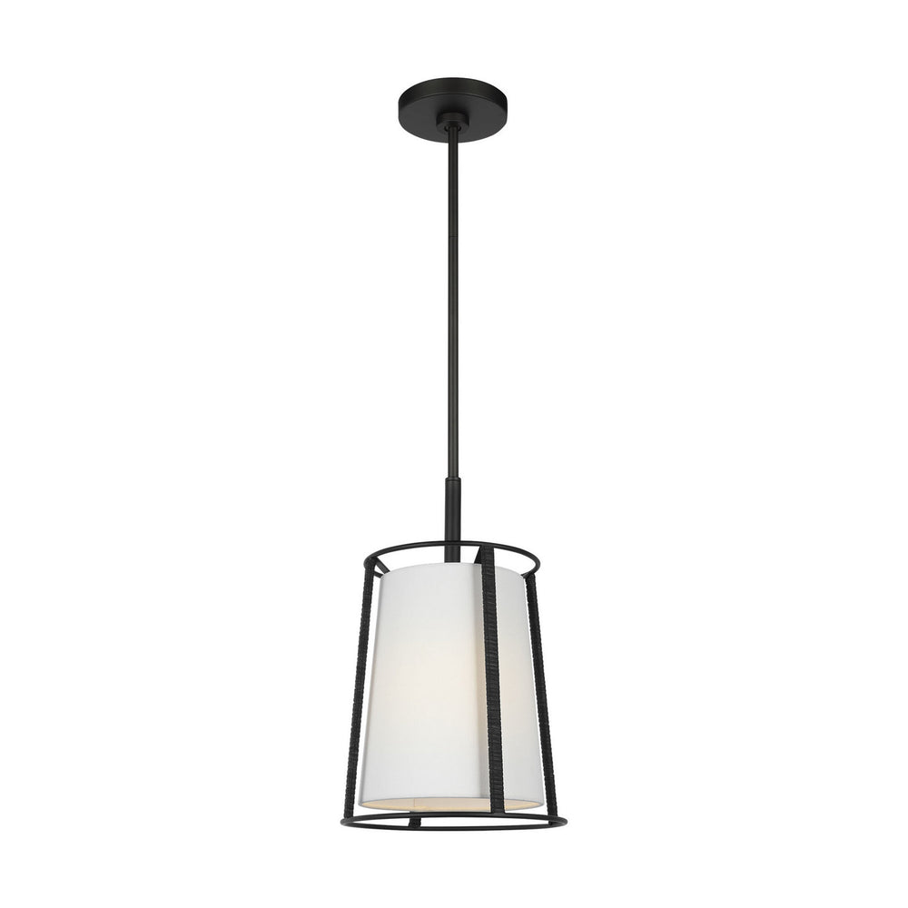 Visual Comfort Studio Canada - One Light Pendant - Cortes - Midnight Black- Union Lighting Luminaires Decor