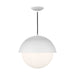 Visual Comfort Studio Canada - One Light Pendant - Hyde - Matte White- Union Lighting Luminaires Decor