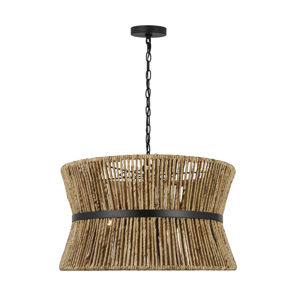 Visual Comfort Studio Canada - Three Light Pendant - Thurlo - Midnight Black- Union Lighting Luminaires Decor