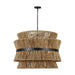 Visual Comfort Studio Canada - Four Light Pendant - Thurlo - Midnight Black- Union Lighting Luminaires Decor