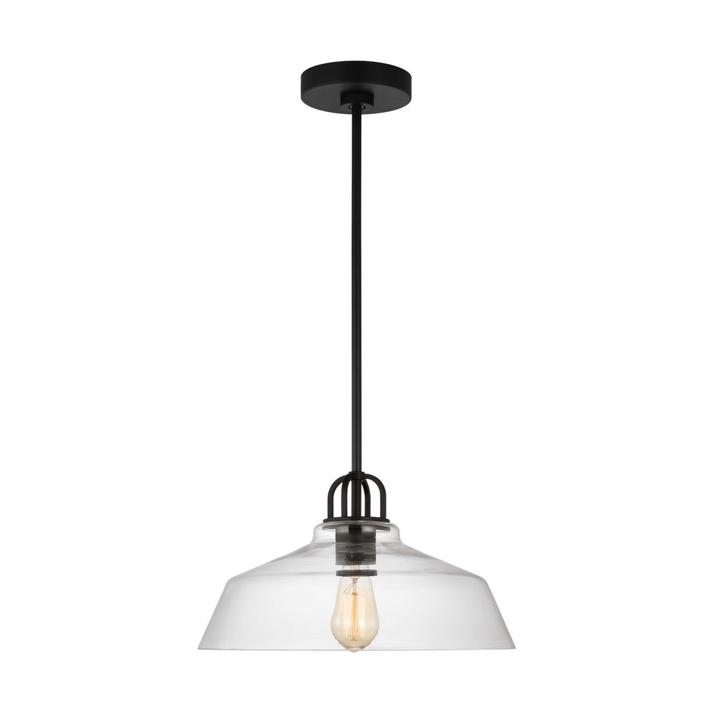 Visual Comfort Studio Canada - One Light Pendant - Payton - Midnight Black- Union Lighting Luminaires Decor