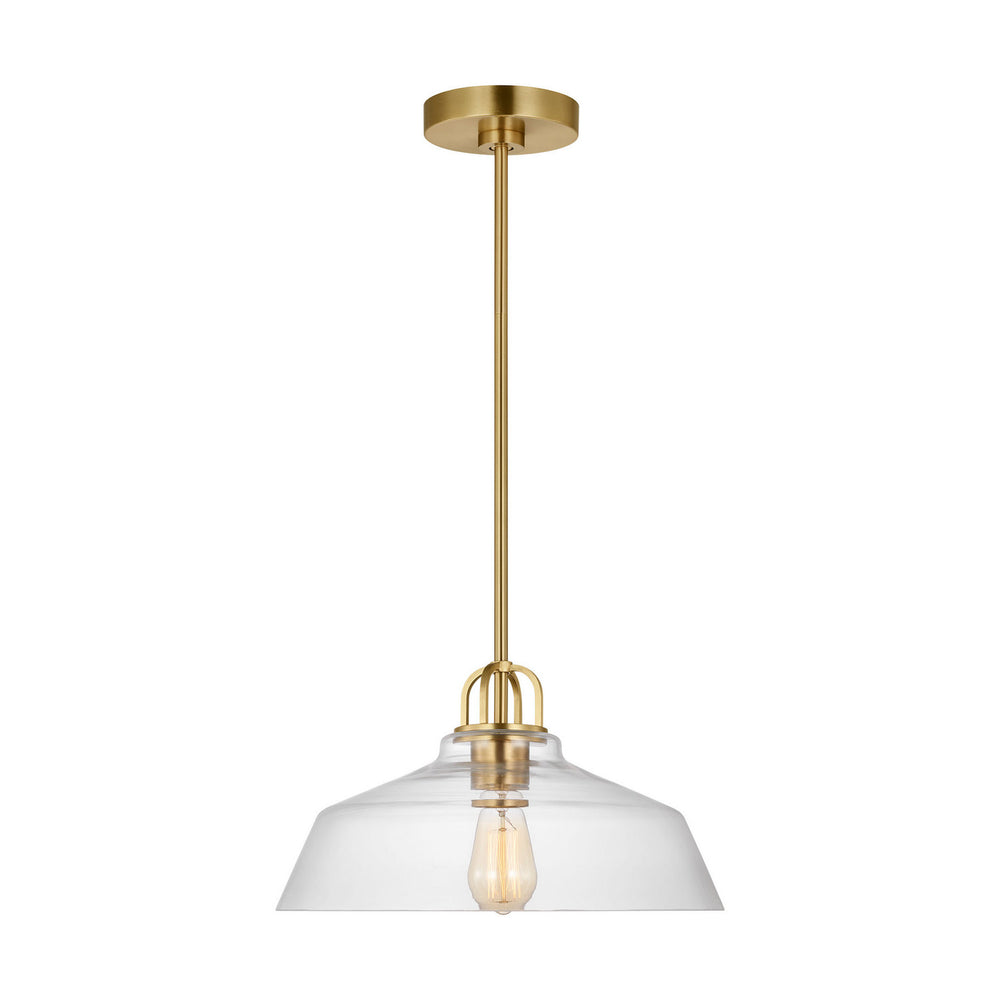 Visual Comfort Studio Canada - One Light Pendant - Payton - Satin Brass- Union Lighting Luminaires Decor