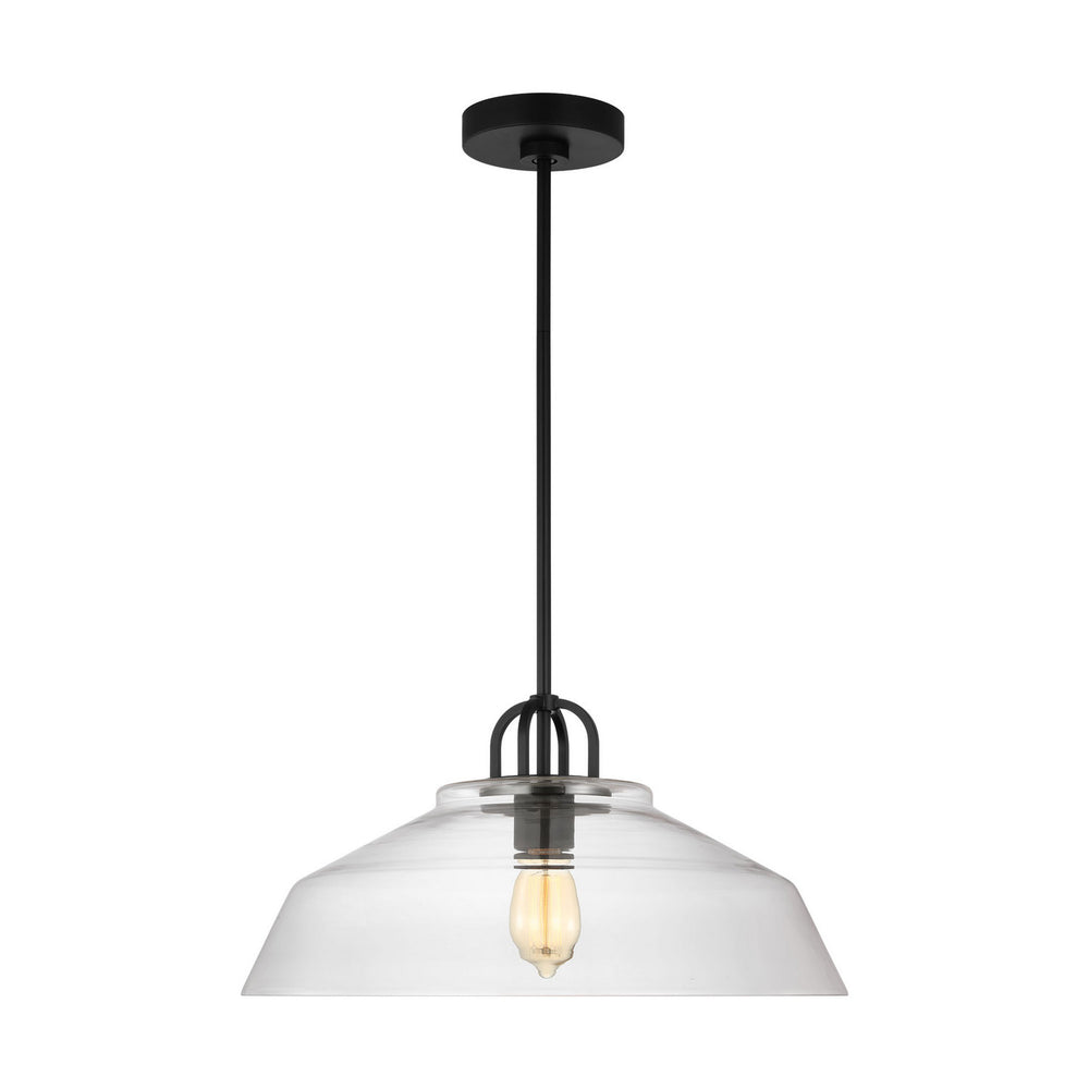 Visual Comfort Studio Canada - One Light Pendant - Payton - Midnight Black- Union Lighting Luminaires Decor