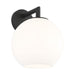 Generation Lighting Canada - One Light Outdoor Wall Lantern - Toca - Textured Black- Union Lighting Luminaires Decor