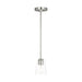 Generation Lighting Canada - One Light Mini-Pendant - Miles - Brushed Nickel- Union Lighting Luminaires Decor