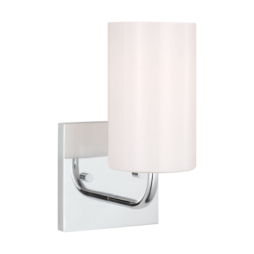 Generation Lighting Canada - One Light Vanity - Rhett - Chrome- Union Lighting Luminaires Decor