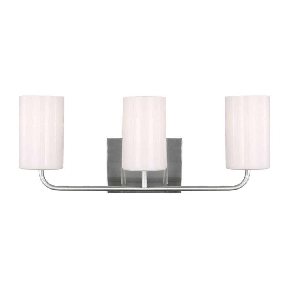 Generation Lighting Canada - Three Light Vanity - Rhett - Satin Brass- Union Lighting Luminaires Decor