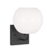 Generation Lighting Canada - One Light Vanity - Rory - Midnight Black- Union Lighting Luminaires Decor