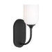 Generation Lighting Canada - One Light Vanity - Emile - Midnight Black- Union Lighting Luminaires Decor