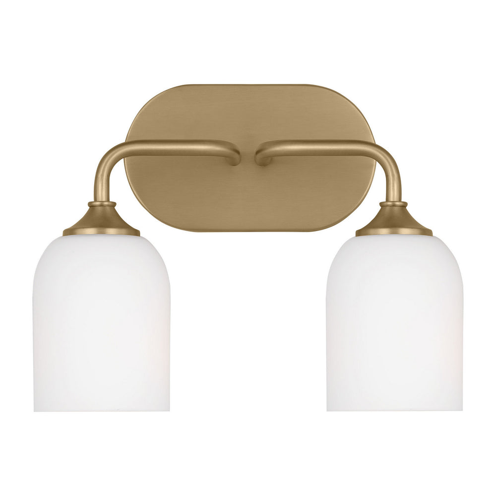 Generation Lighting Canada - Two Light Vanity - Emile - Satin Bronze- Union Lighting Luminaires Decor
