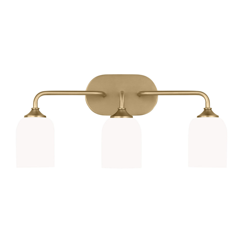 Generation Lighting Canada - Three Light Vanity - Emile - Satin Bronze- Union Lighting Luminaires Decor