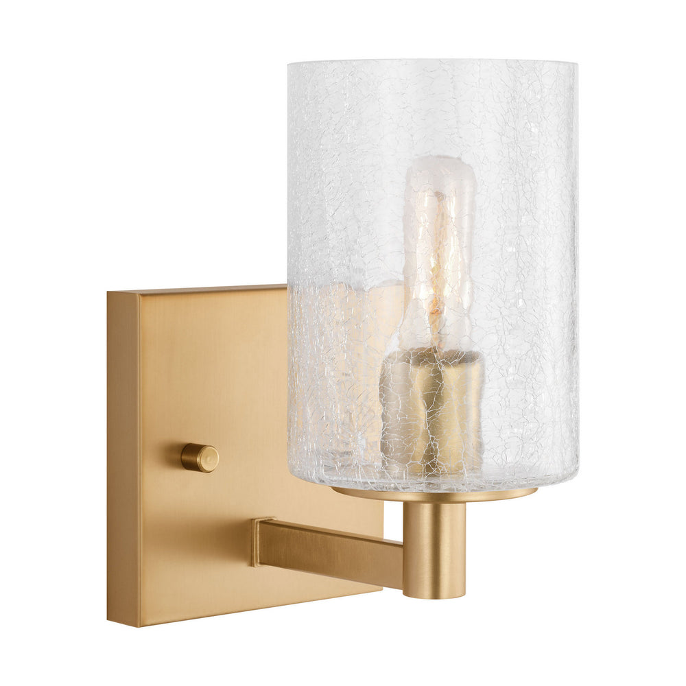 Generation Lighting Canada - One Light Wall / Bath Sconce - Parker - Satin Bronze- Union Lighting Luminaires Decor