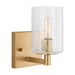 Generation Lighting Canada - One Light Wall / Bath Sconce - Parker - Satin Bronze- Union Lighting Luminaires Decor