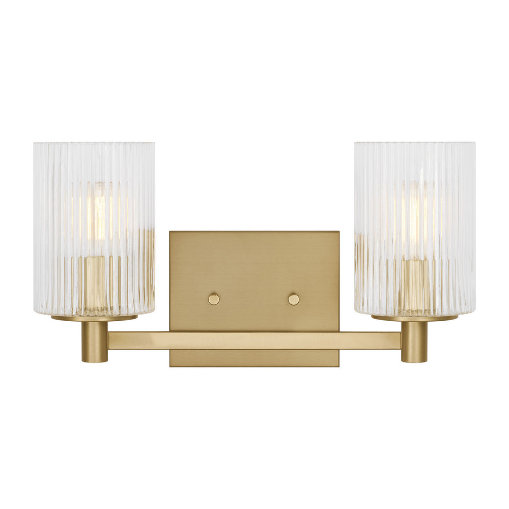 Generation Lighting Canada - Two Light Wall / Bath - Lando - Satin Bronze- Union Lighting Luminaires Decor