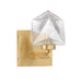 Savoy House - LED Wall Sconce - Castello - Warm Brass- Union Lighting Luminaires Decor