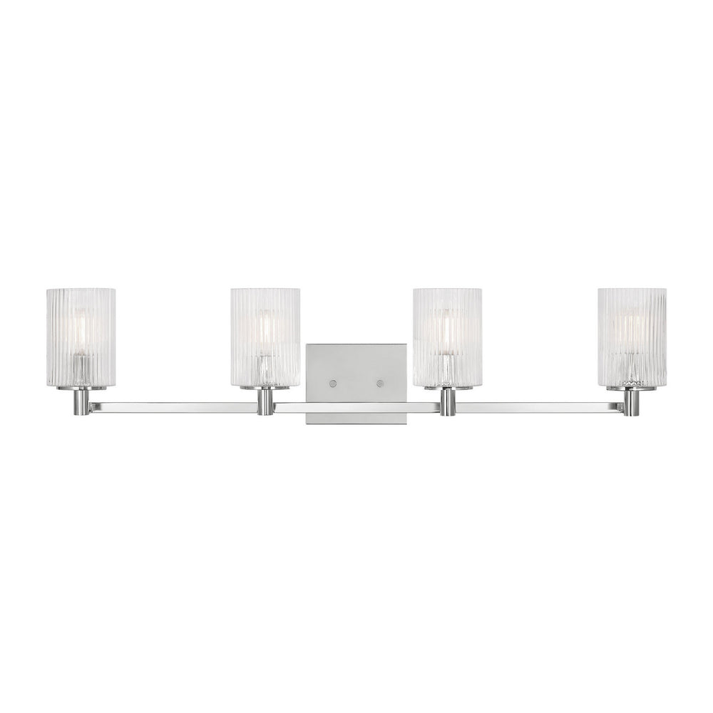 Generation Lighting Canada - Four Light Wall / Bath - Lando - Chrome- Union Lighting Luminaires Decor