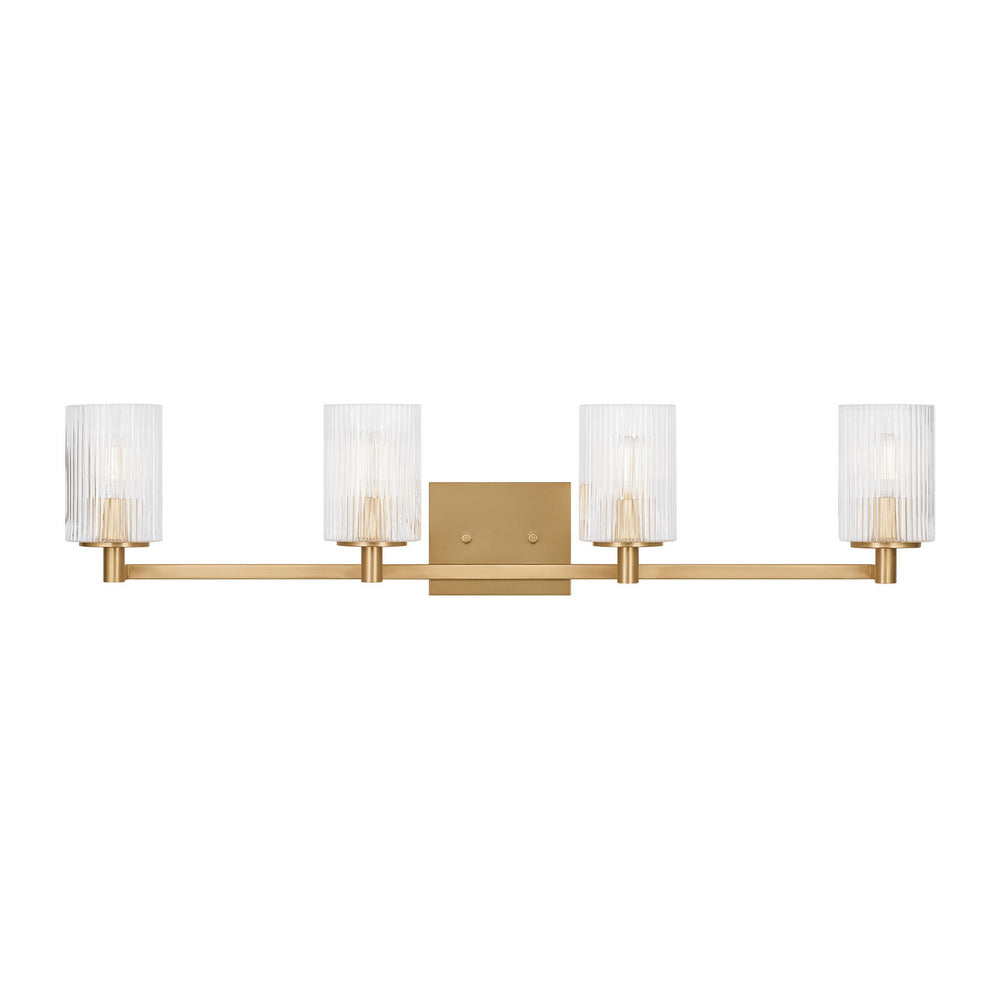 Generation Lighting Canada - Four Light Wall / Bath - Lando - Satin Bronze- Union Lighting Luminaires Decor