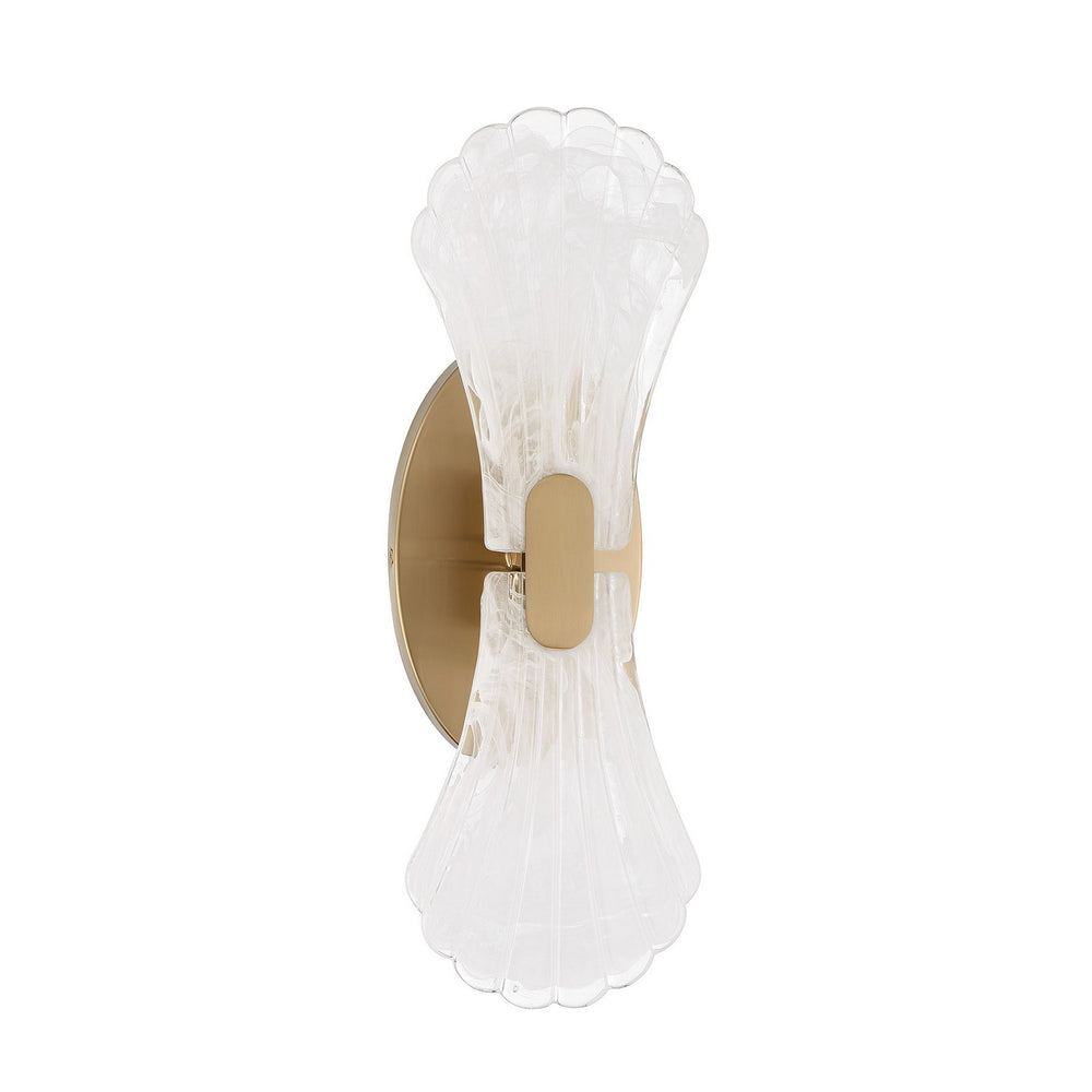 Savoy House - Two Light Wall Sconce - Bancroft - Noble Brass- Union Lighting Luminaires Decor