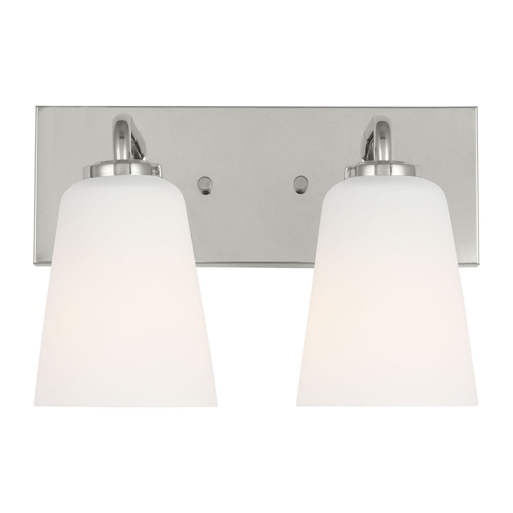 Generation Lighting Canada - Vanity - Miles - Chrome- Union Lighting Luminaires Decor