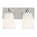 Generation Lighting Canada - Vanity - Miles - Chrome- Union Lighting Luminaires Decor