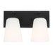 Generation Lighting Canada - Vanity - Miles - Midnight Black- Union Lighting Luminaires Decor