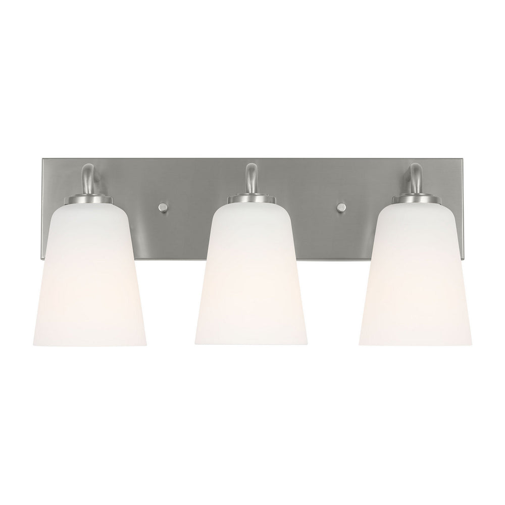 Generation Lighting Canada - Vanity - Miles - Brushed Nickel- Union Lighting Luminaires Decor