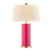 Savoy House - One Light Table Lamp - Melissa - Fuchsia Rose- Union Lighting Luminaires Decor