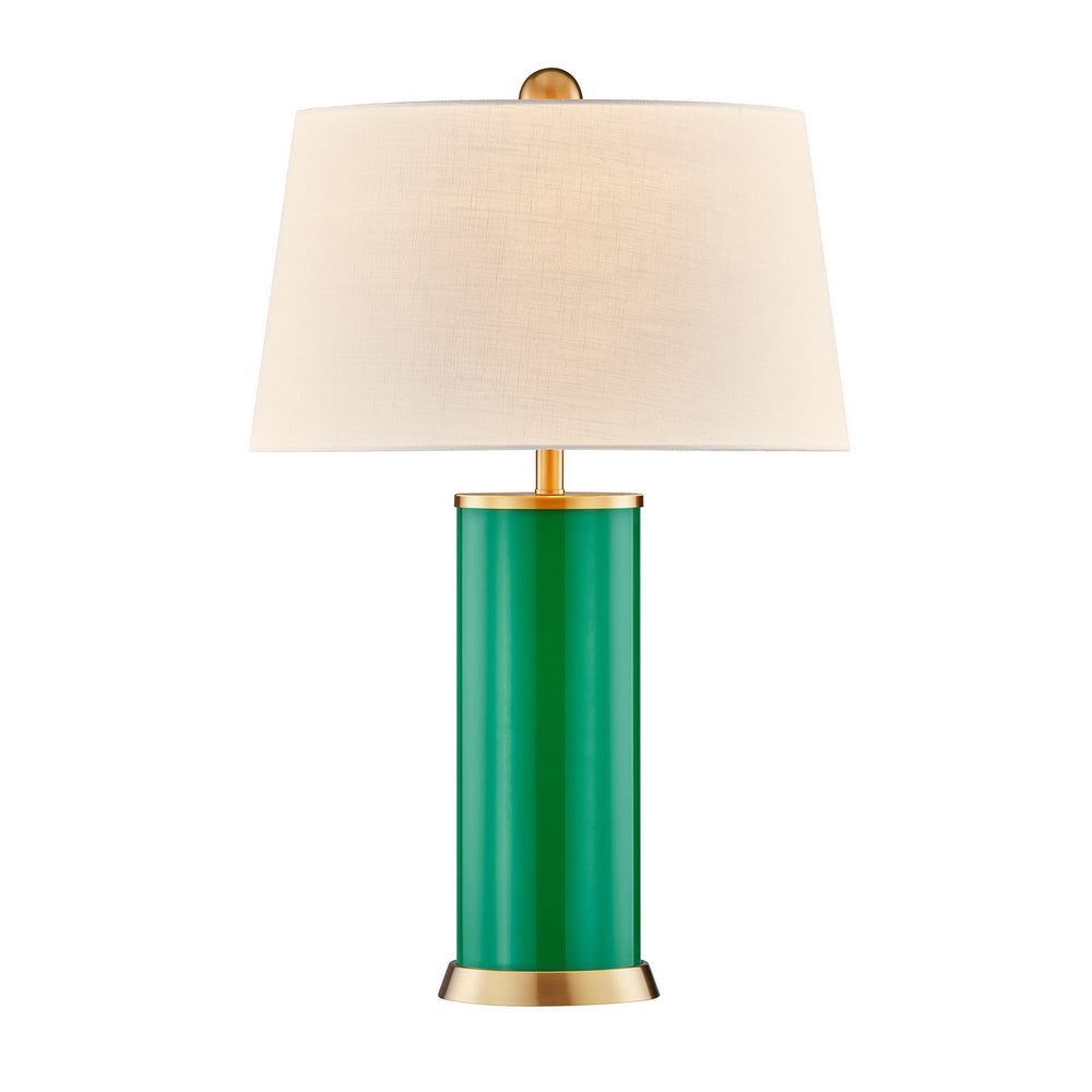 Savoy House - One Light Table Lamp - Melissa - Jolly Green- Union Lighting Luminaires Decor