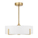 Savoy House - LED Fan D'Lier - Mansell - Warm Brass- Union Lighting Luminaires Decor