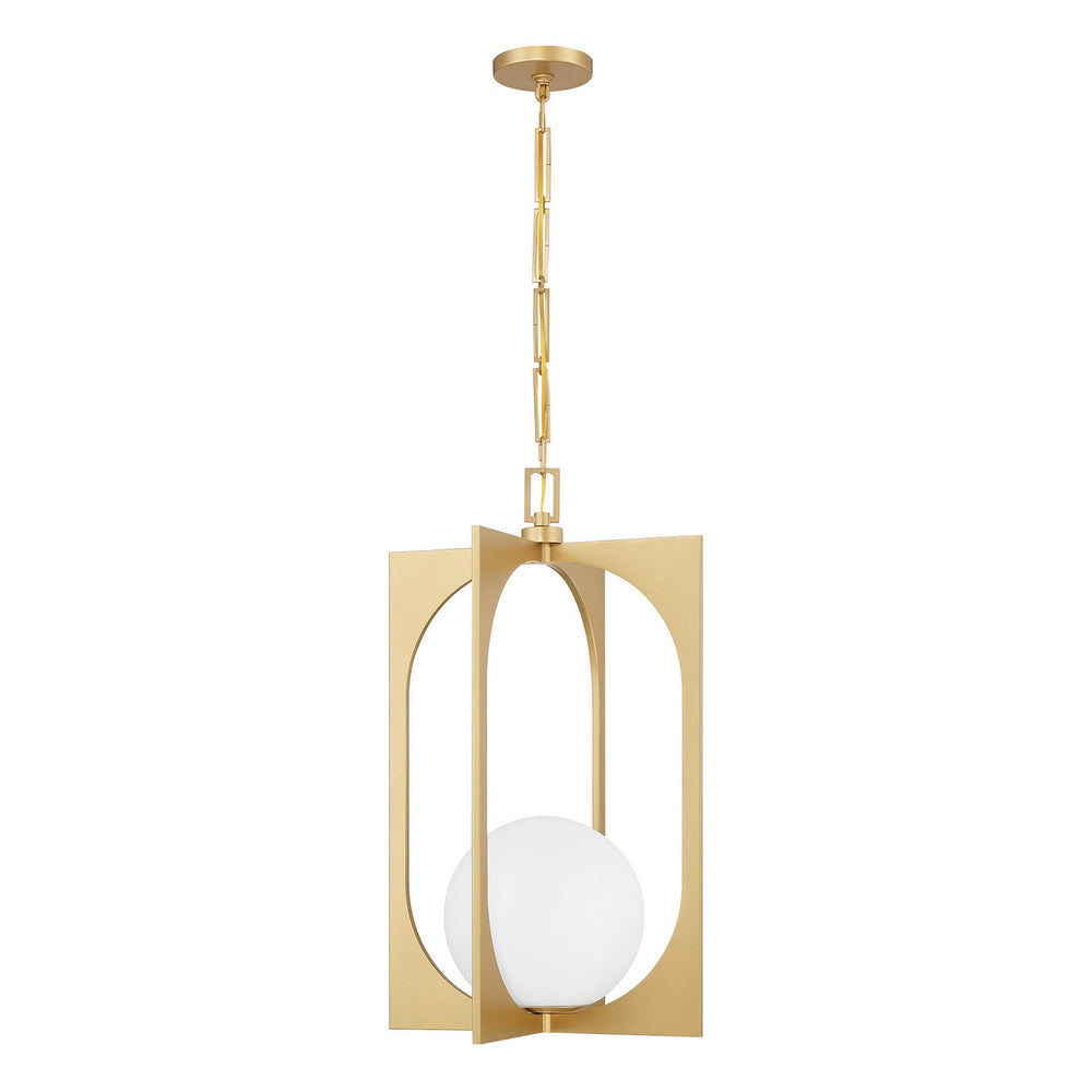 Savoy House - One Light Pendant - Harding - Spun Gold- Union Lighting Luminaires Decor