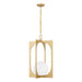 Savoy House - One Light Pendant - Harding - Spun Gold- Union Lighting Luminaires Decor