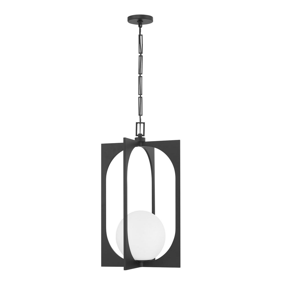 Savoy House - One Light Pendant - Harding - Matte Black- Union Lighting Luminaires Decor