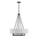 Savoy House - Four Light Pendant - Brentwood - Matte Black- Union Lighting Luminaires Decor