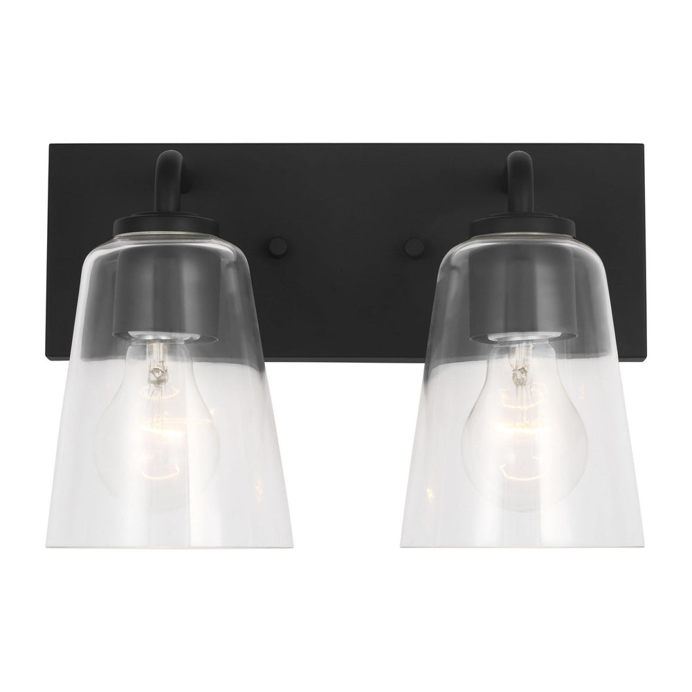 Generation Lighting Canada - Vanity - Miles - Midnight Black- Union Lighting Luminaires Decor