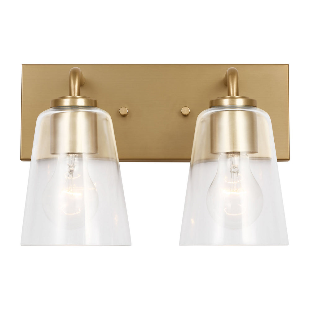 Generation Lighting Canada - Vanity - Miles - Satin Brass- Union Lighting Luminaires Decor
