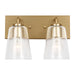 Generation Lighting Canada - Vanity - Miles - Satin Brass- Union Lighting Luminaires Decor