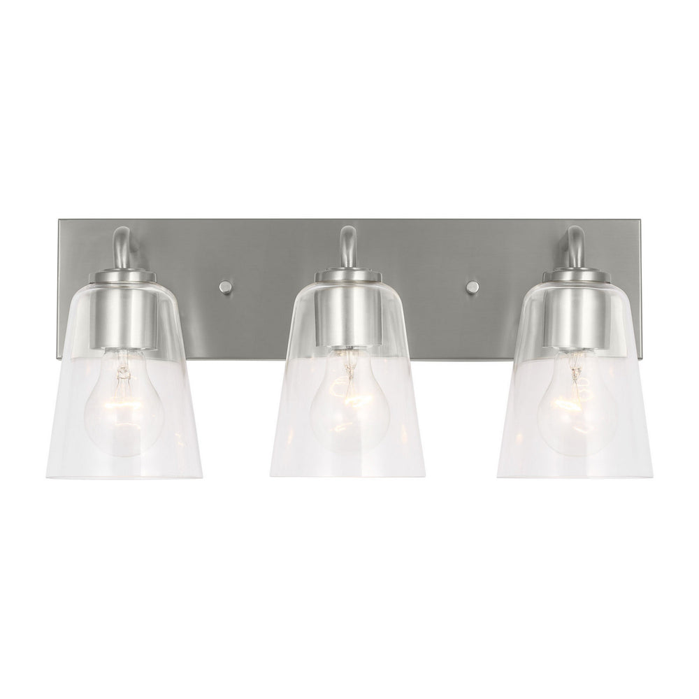 Generation Lighting Canada - Vanity - Miles - Brushed Nickel- Union Lighting Luminaires Decor