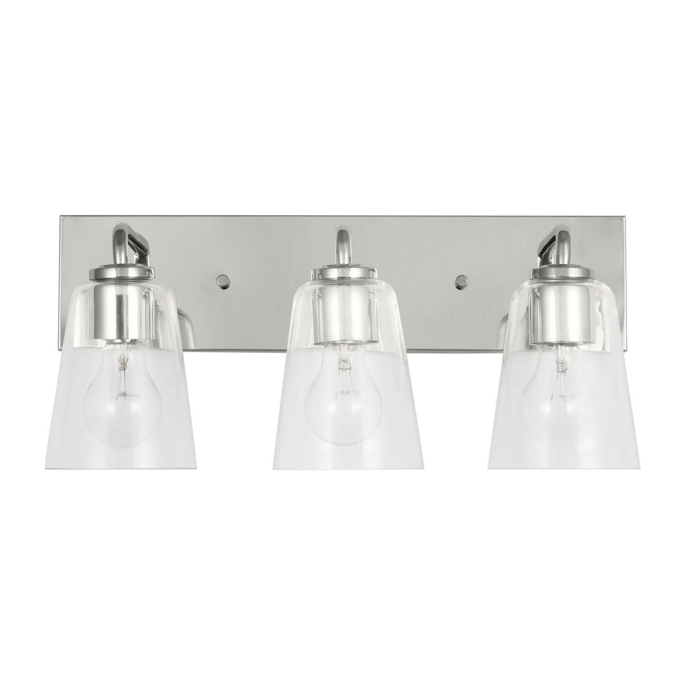 Generation Lighting Canada - Vanity - Miles - Chrome- Union Lighting Luminaires Decor