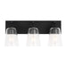 Generation Lighting Canada - Vanity - Miles - Midnight Black- Union Lighting Luminaires Decor