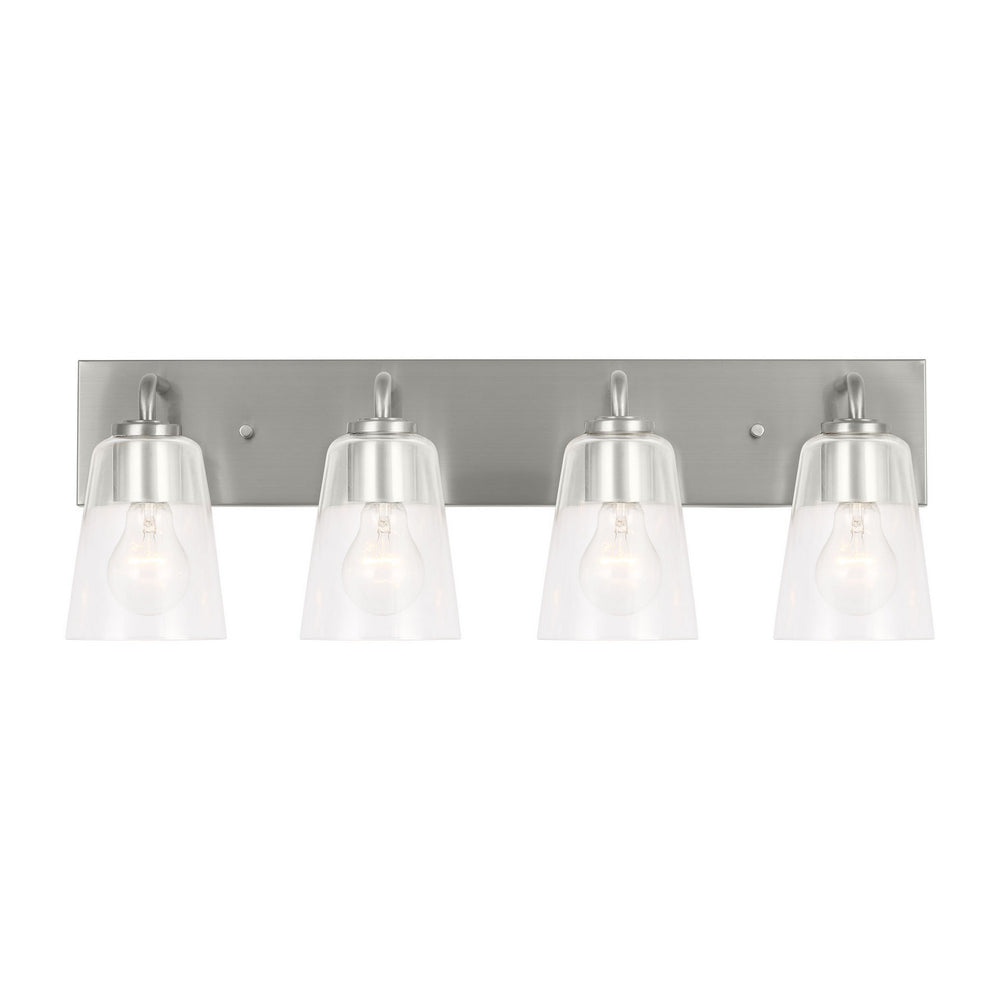 Generation Lighting Canada - Vanity - Miles - Brushed Nickel- Union Lighting Luminaires Decor