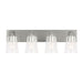 Generation Lighting Canada - Vanity - Miles - Brushed Nickel- Union Lighting Luminaires Decor