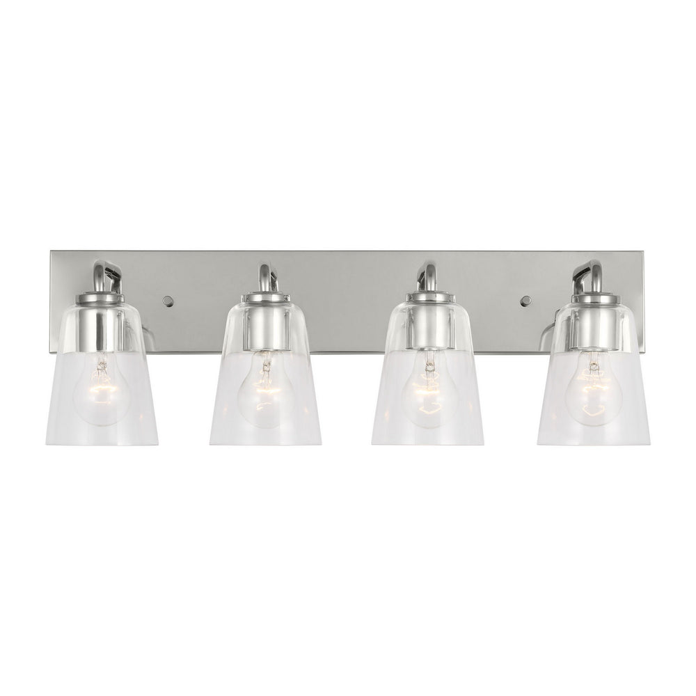 Generation Lighting Canada - Vanity - Miles - Chrome- Union Lighting Luminaires Decor